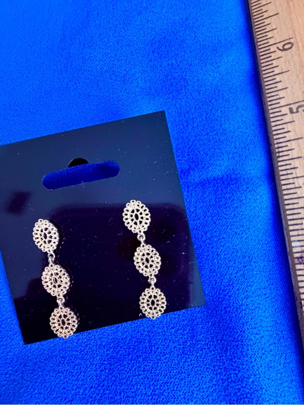 Delicate Gold Filigree Drop Earrings - Women Jewelry